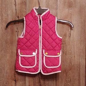 Girls Pink Me Jane Vest Size 4